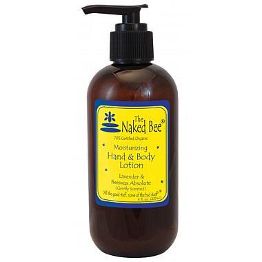 Naked Bee - Lotion Pump Bottle 8 oz (8 Fragrances)