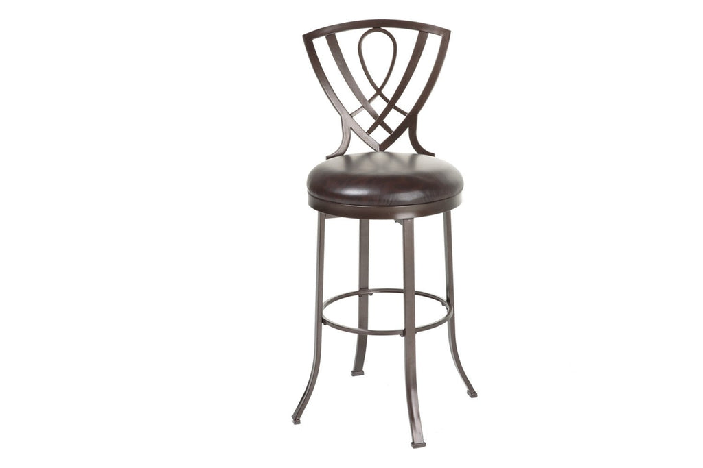Lincoln 26" & 30" Metal Stools with Swivel-seat