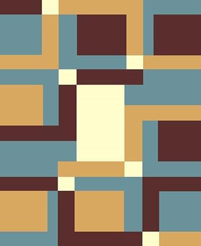 Persian Weavers Maze Rug in 8 Colors