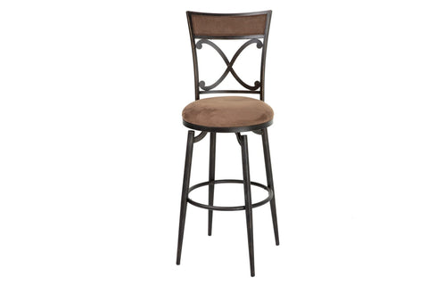 Montgomery 30" Metal Bar Stool With Swivel-seat