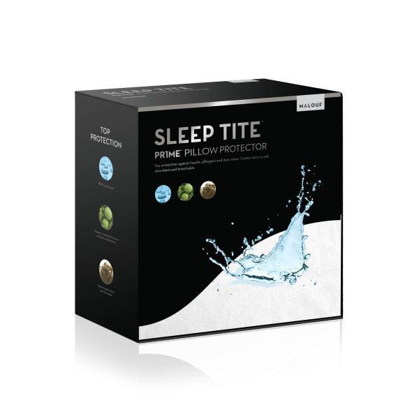 SLEEP TITE PR1ME® TERRY PILLOW PROTECTOR SET OF 2