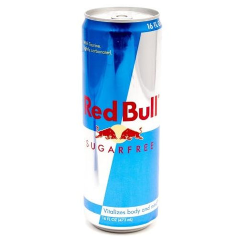 Red Bull Sugar Free 16 Oz