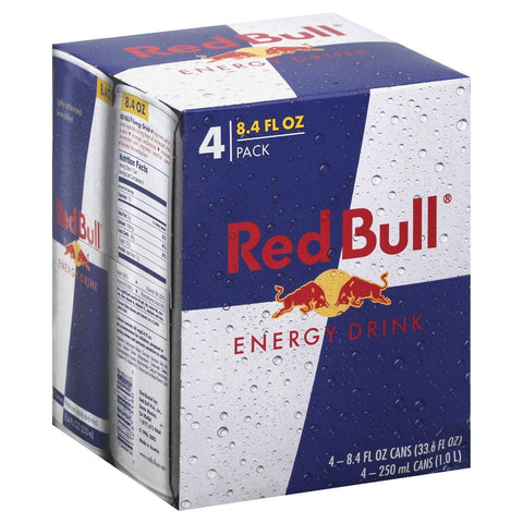 Red Bull Original 8.4 Oz - 4 Pack