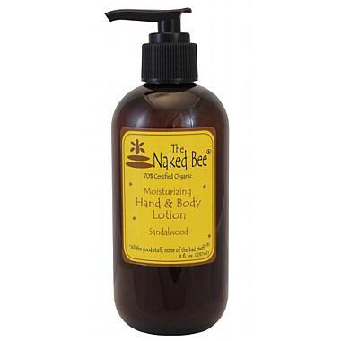 Naked Bee - Lotion Pump Bottle 8 oz (8 Fragrances)