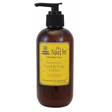 Naked Bee - Lotion Pump Bottle 8 oz (8 Fragrances)