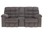 Acieona Reclining Loveseat with Center Console