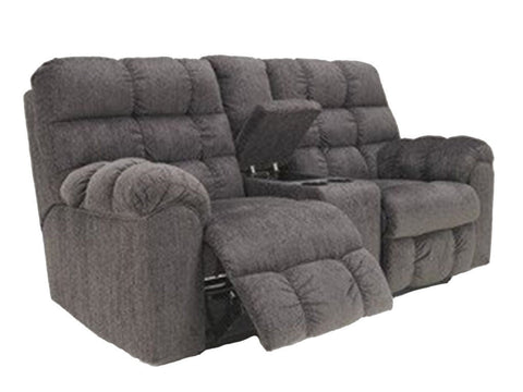 Acieona Reclining Loveseat with Center Console