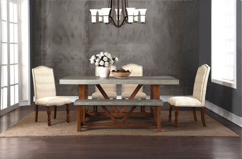 Bohemian Collection // 7PC or 6PC Dining Set in Standard Height