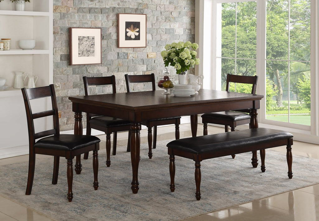Breckenridge Collection / 6PC or 7PC Rectangle Standard Height Set