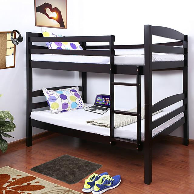 Milton Twin over Twin Bunk Bed in 2 Finishes