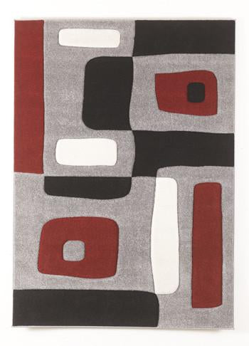 Geo Red Rug