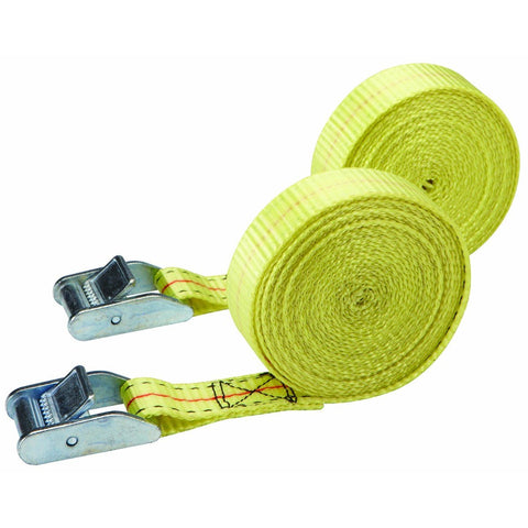 2 12' Lashing Straps - Orange