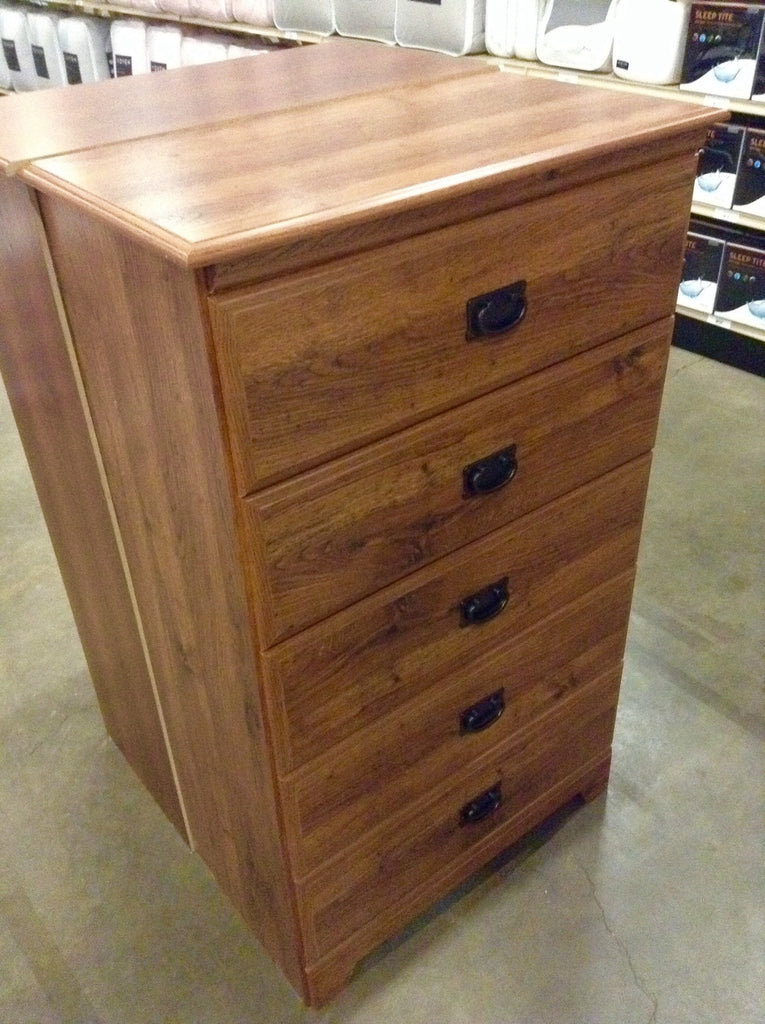 Ashland 5 Drawer Chest - Abbey Oak