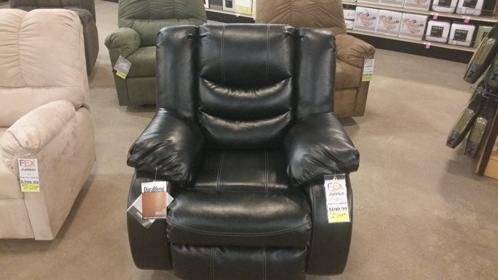 Linebacker Leather Rocker Recliner - in 2 Colors