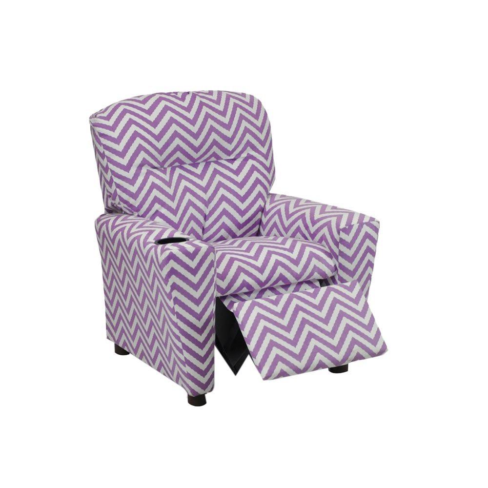 Purple Ziggi Kid's Recliner