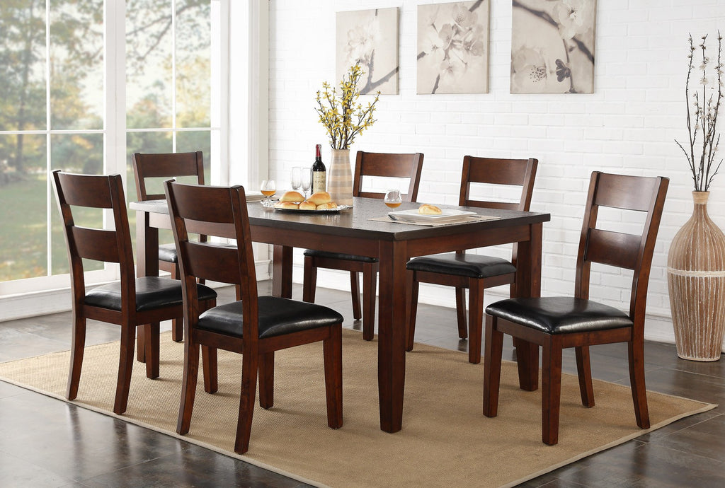 Rockport Collection / 6PC or 7PC Rectangle Standard Height Set