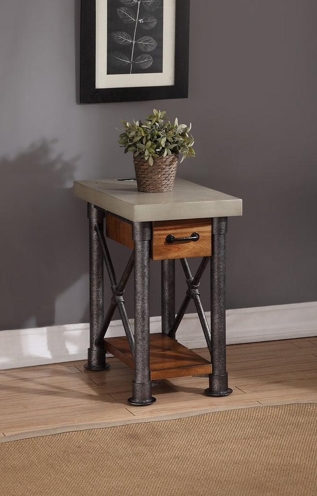 Steampunk Drawer Side Table