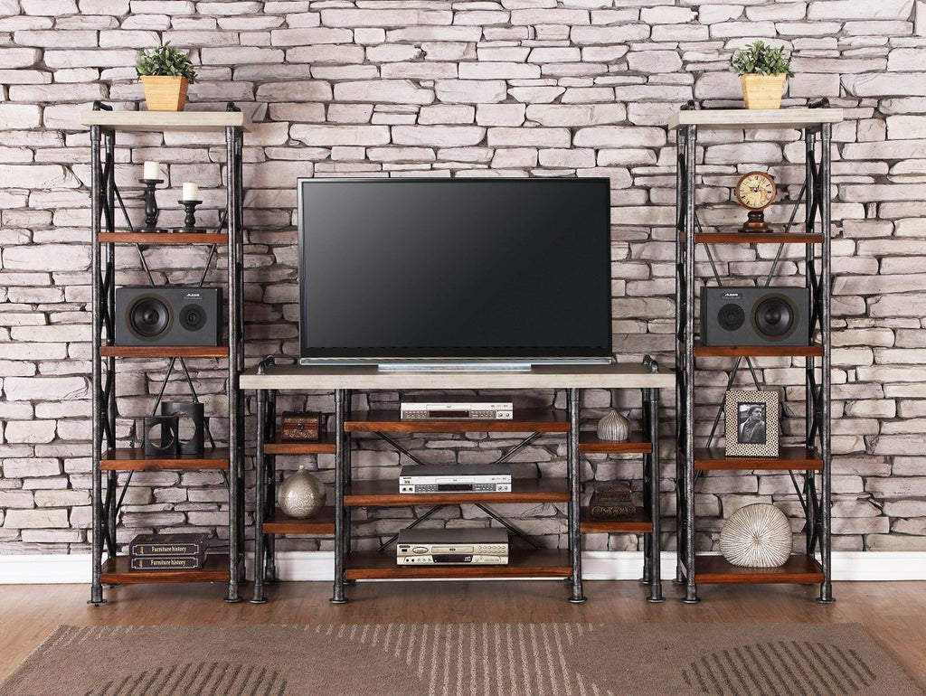 Steampunk Entertainment Wall or TV Consoles