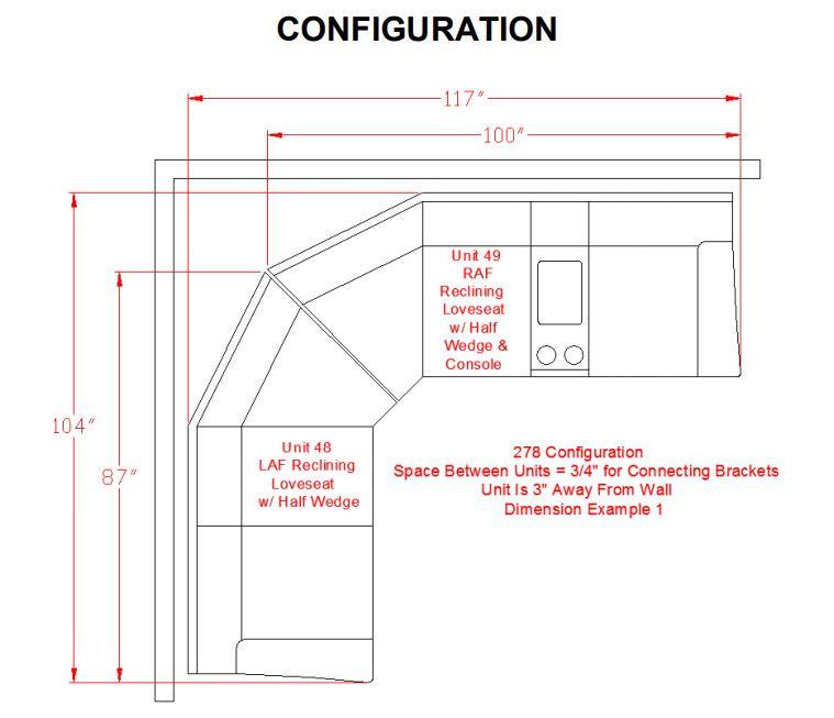 Tambo Sectional in Pewter