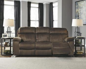 Uhland Power Reclining Sofa with Adjustable Headrest in 2 Colors