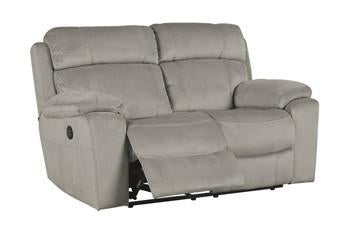 Uhland Power Reclining Loveseat with Adjustable Headrest in 2 Colors